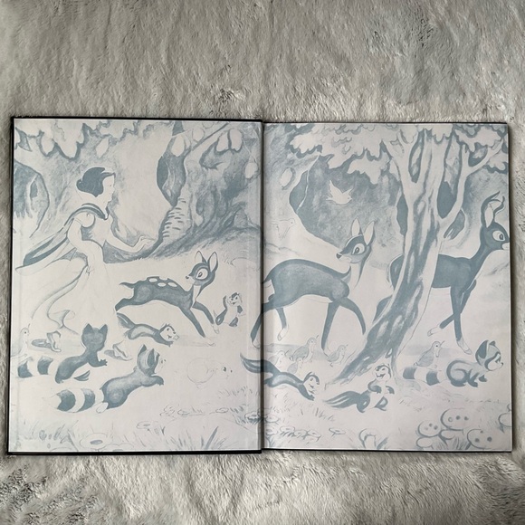 DISNEY Snow White Vintage Book The Complete Story Of Snow White - Picture 2 of 5